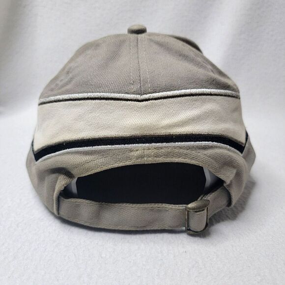 Vintage Pine Portage Lodge Hat Cap Beige Men's One Size Strapback Kabinakagami - Picture 6 of 9